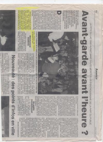 Fêtes du Lac Annecy 2000